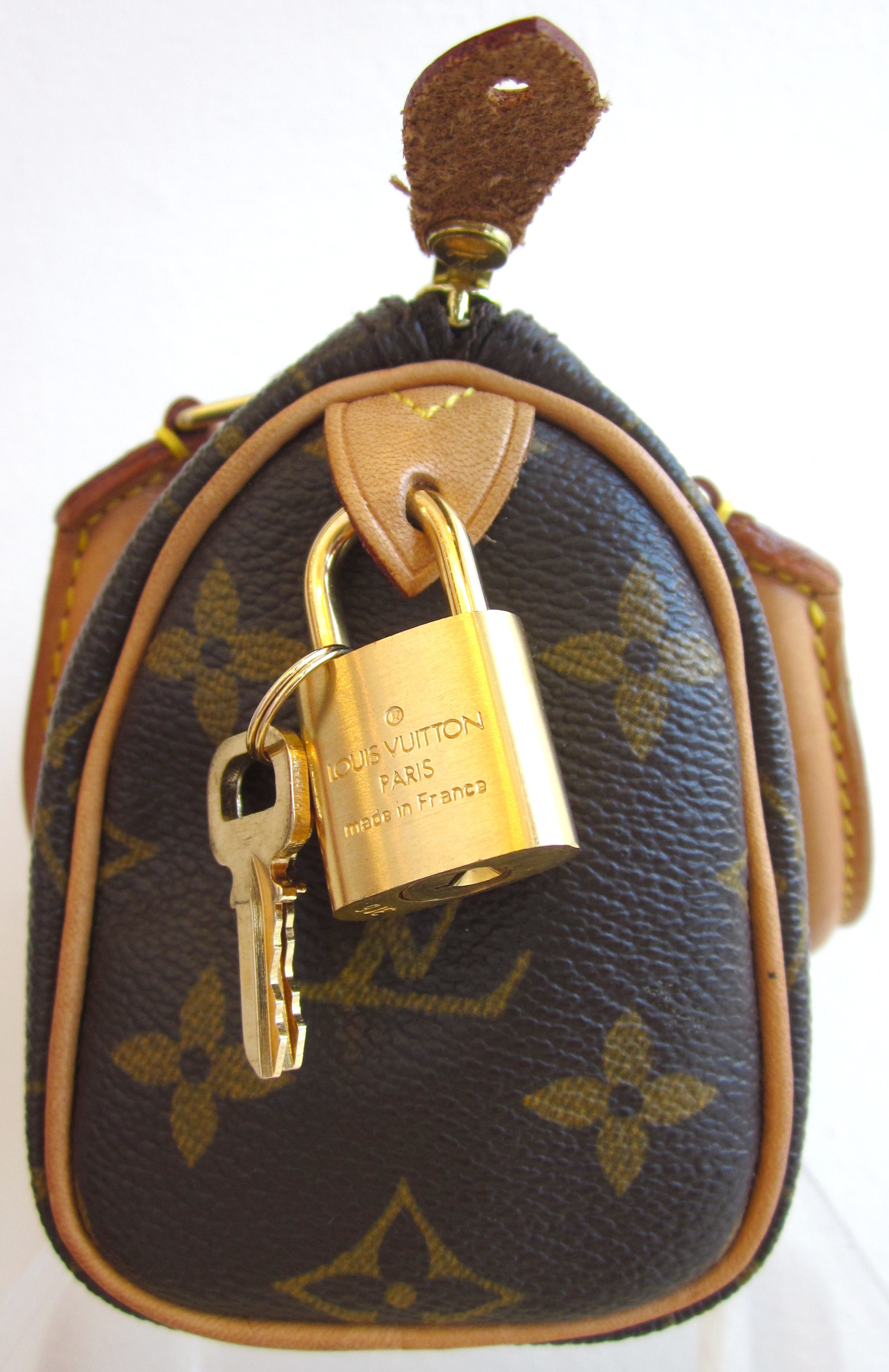 Louis Vuitton Lilia Lambskin Leather Shoulder Bag