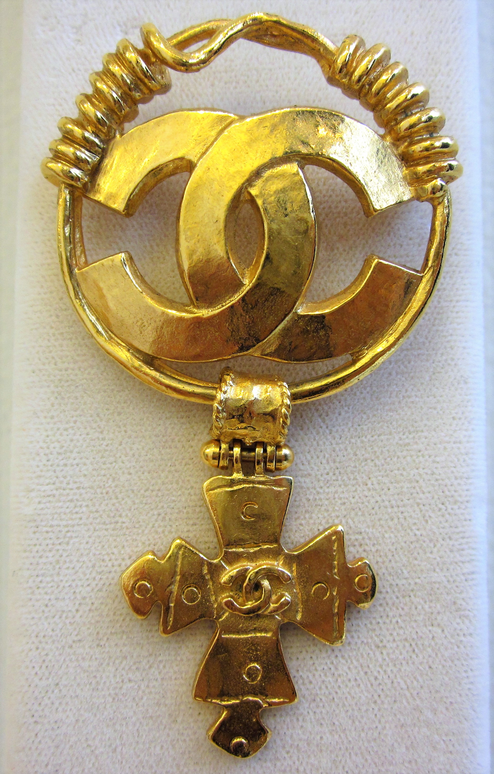 Authentic chanel on sale jewelry stamp