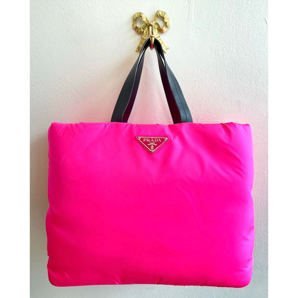 Prada Tessuto nylon pink bag