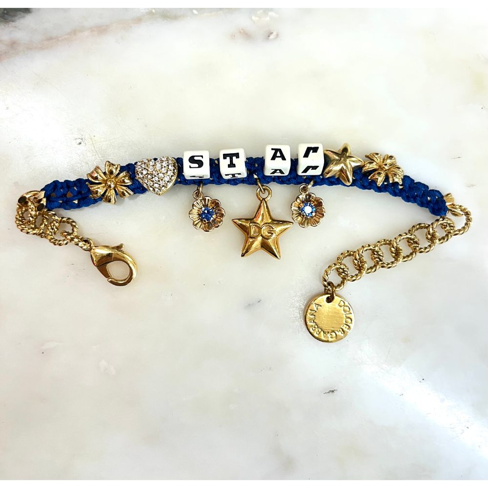 Dolce & Gabbana star dice charm bracelet