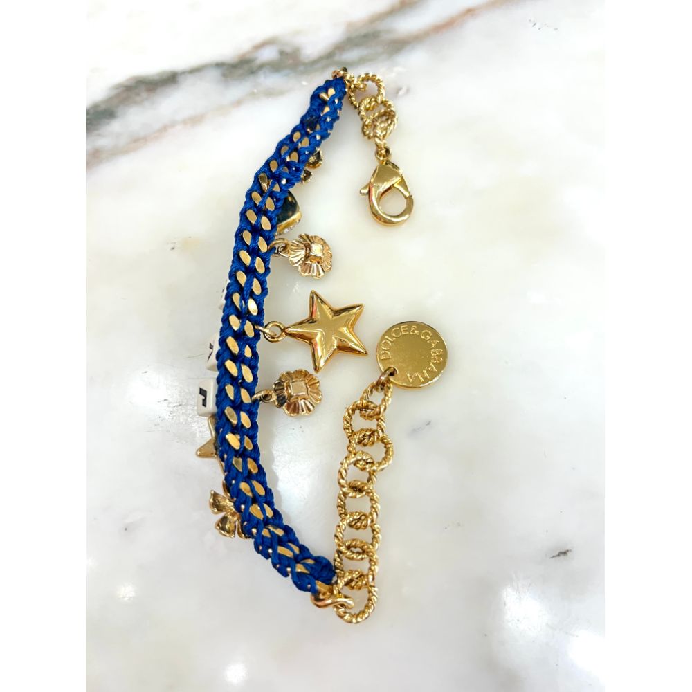 Dolce & Gabbana star dice charm bracelet