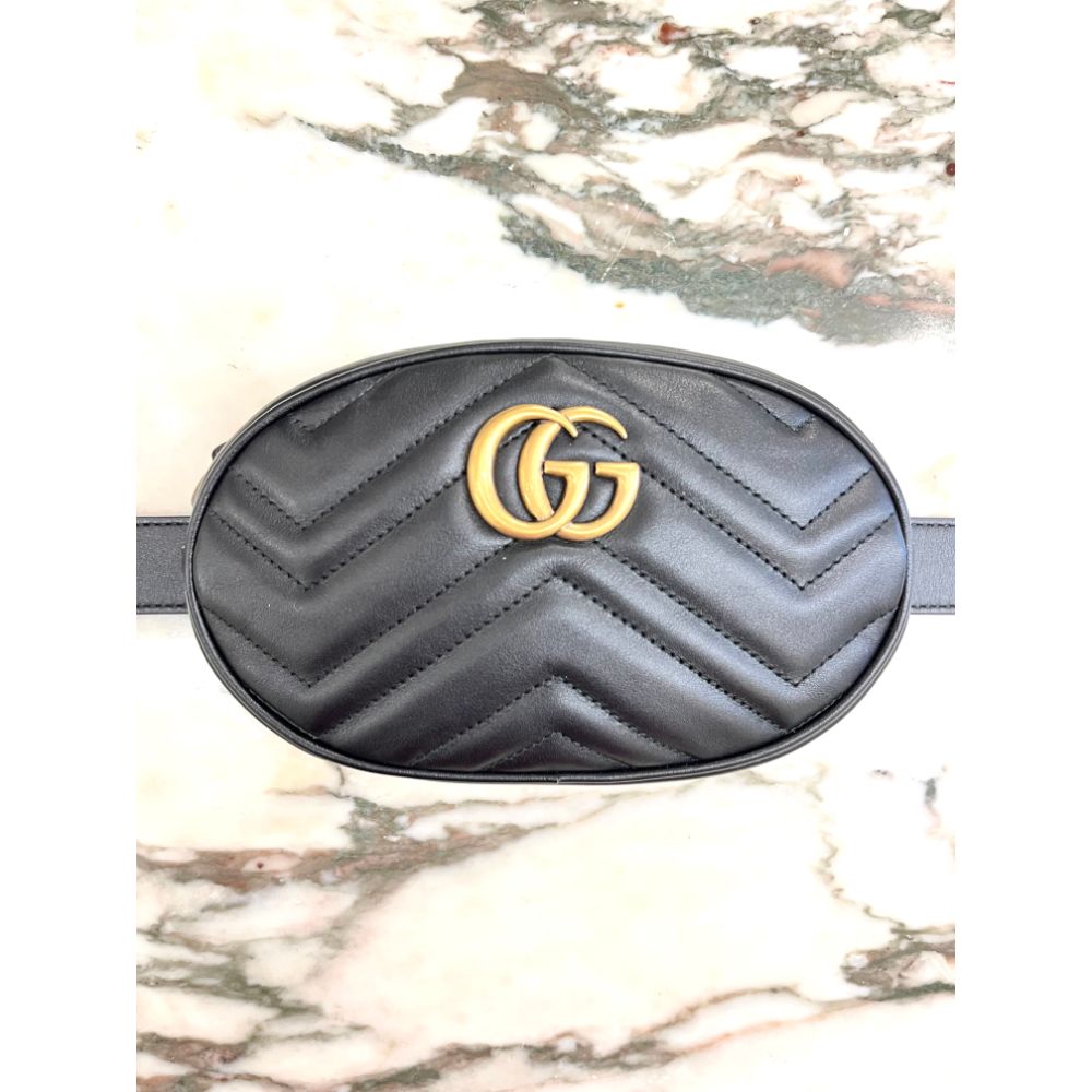 Gucci GG Marmont Matelassé belt bag
