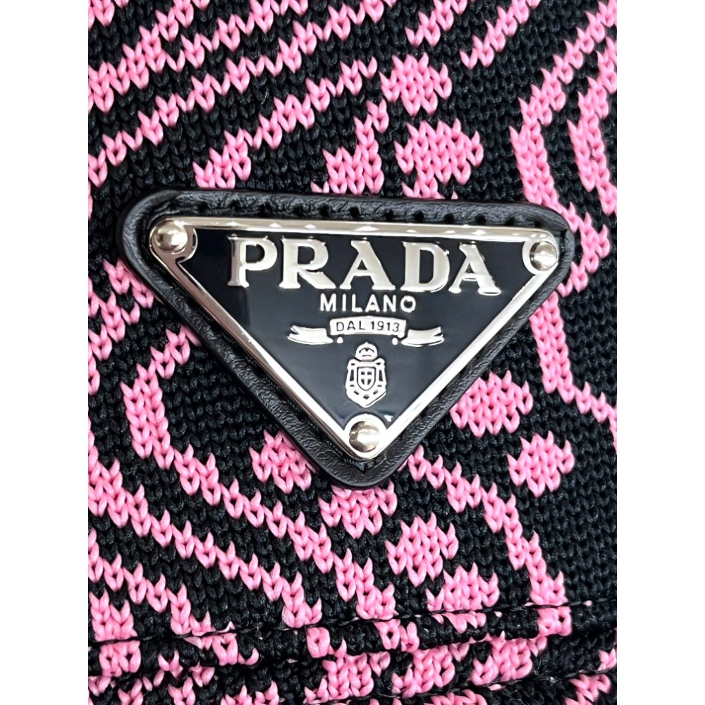Prada Cleo jacquard bucket hat