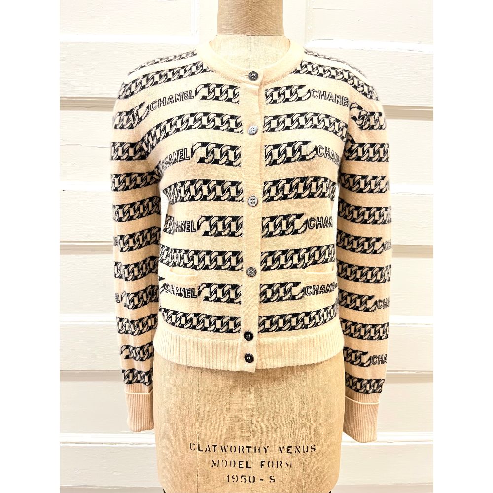 Chanel 2001 cashmere cardigan