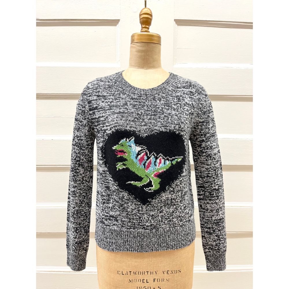 Dior cashmere Dragon heart sweater