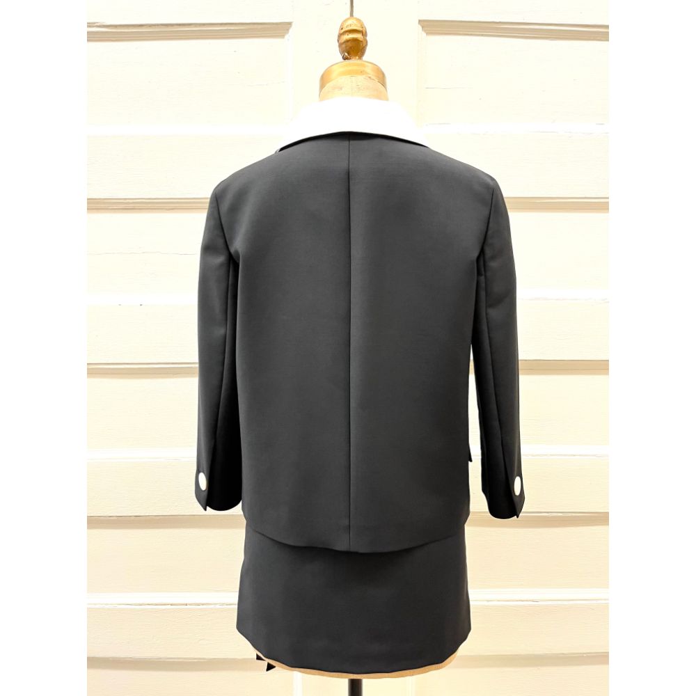 Prada 2020 black wool suit