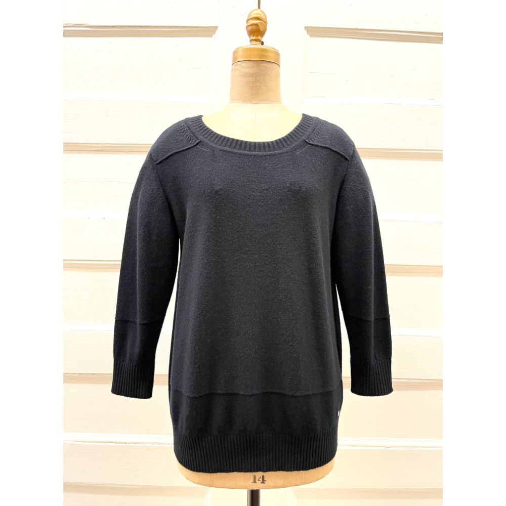 Hermès black cashmere sweater