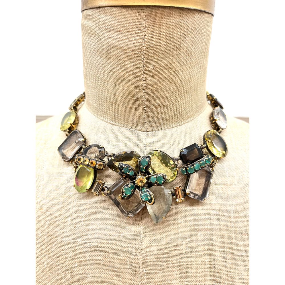 Iradj Moini citrine and topaz necklace