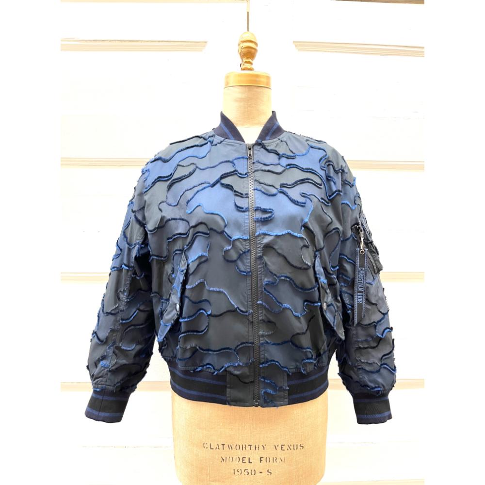 Christian Dior camouflage bomber jacket