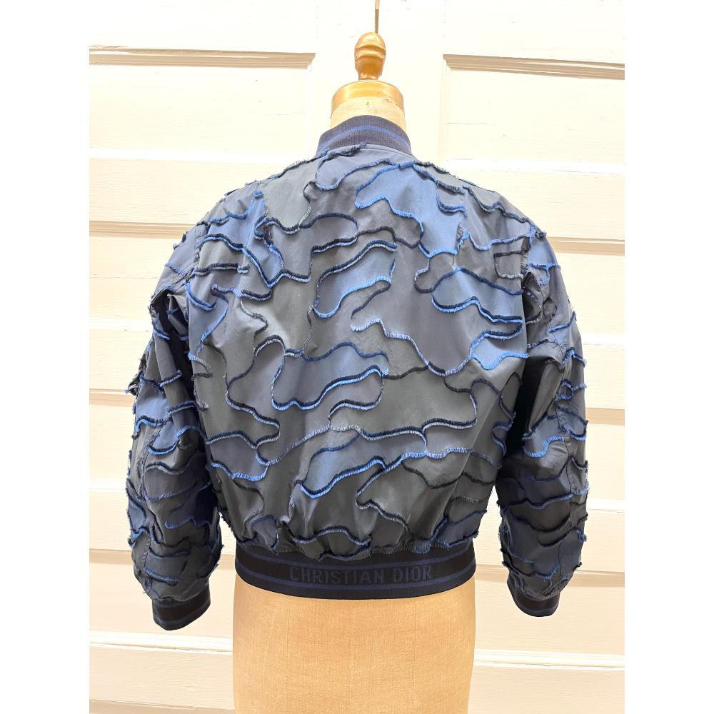 Christian Dior camouflage bomber jacket