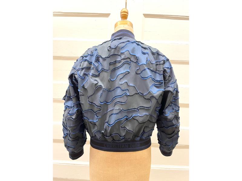 Christian Dior camouflage bomber jacket
