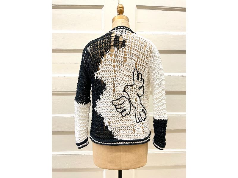 Chanel 2022 crochet cardigan