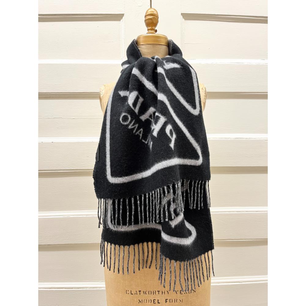 Prada double cashmere scarf