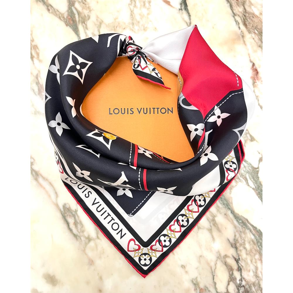 Louis Vuitton silk scarf