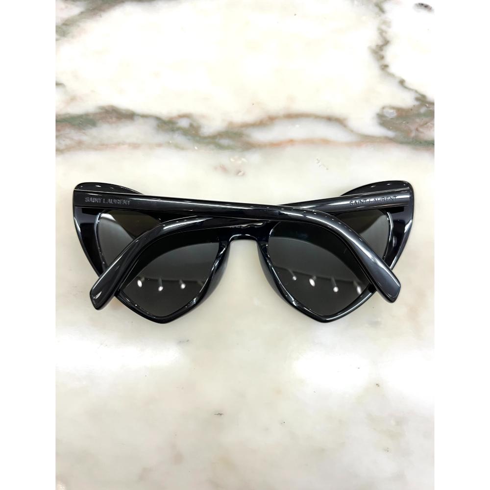 YSL heart-shaped sunglasses
