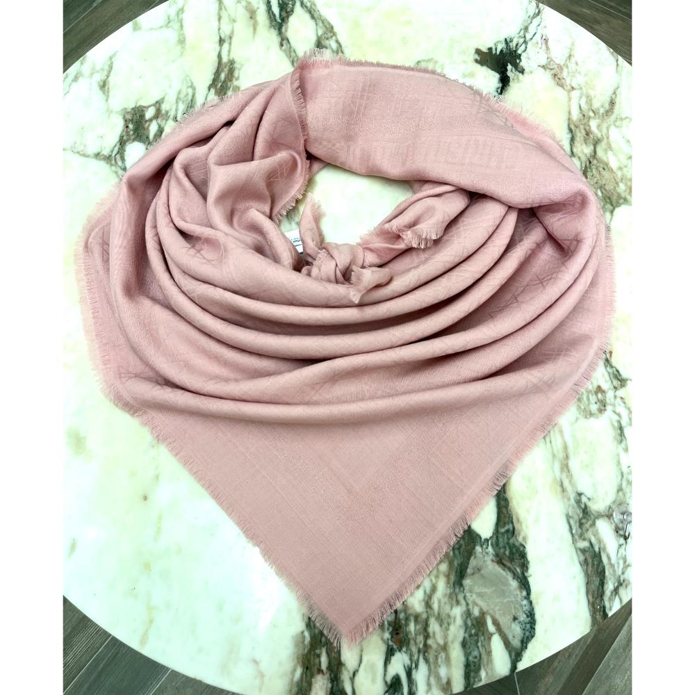 Dior pink shawl