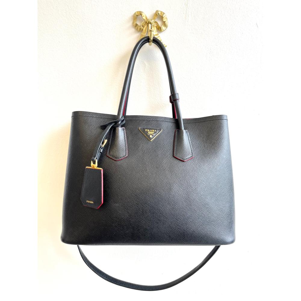 Prada large double bag The Cat s Meow