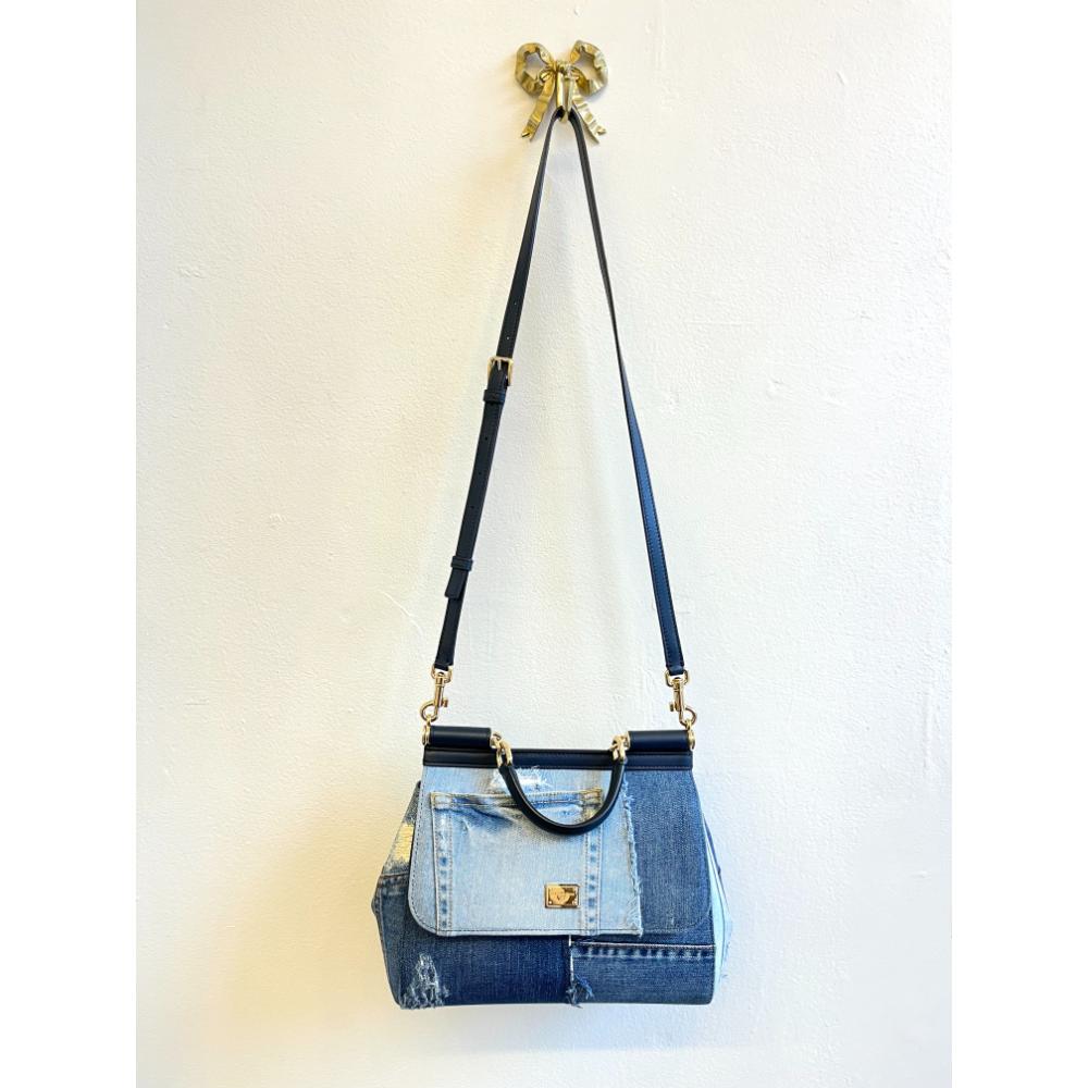 Dolce & Gabbana denim Miss Sicily bag