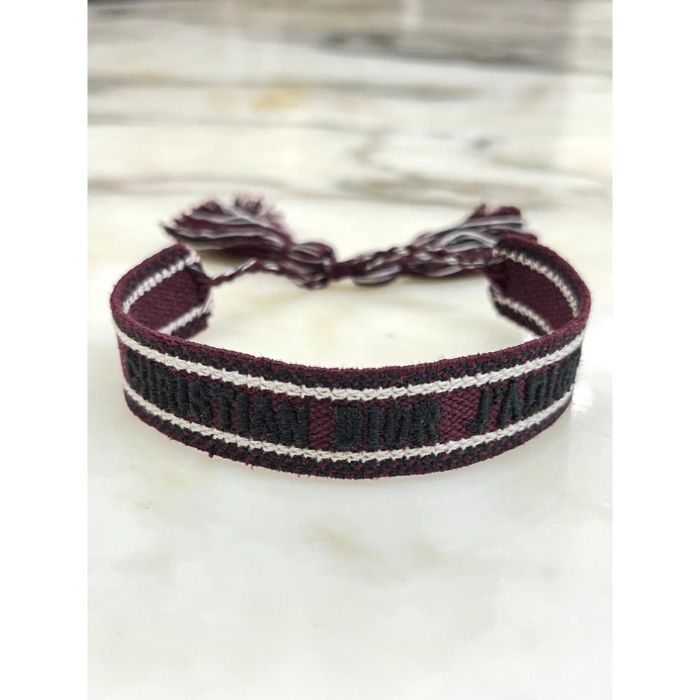 Christian Dior woven bracelet