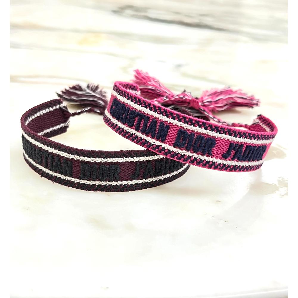 Christian Dior woven bracelet