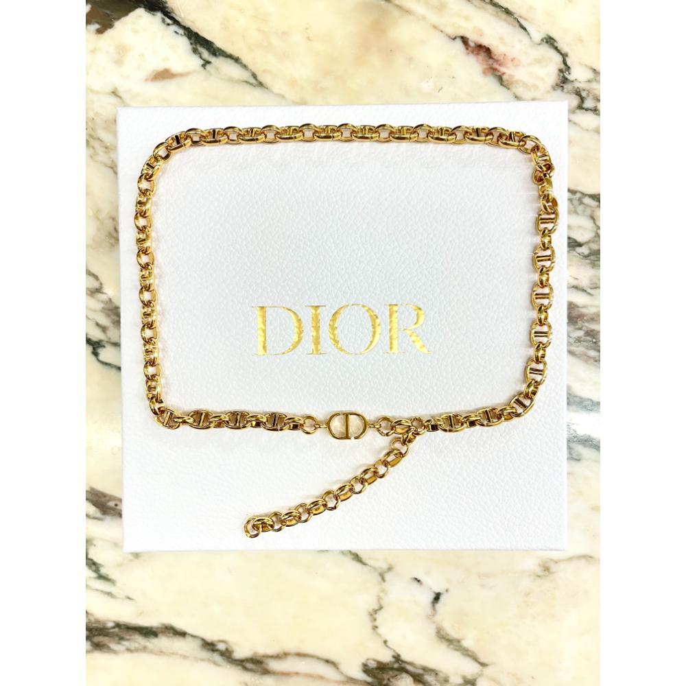 Christian Dior chain belt