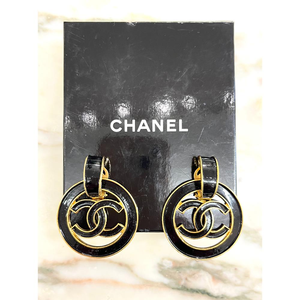 Chanel 1993 door knocker earrings