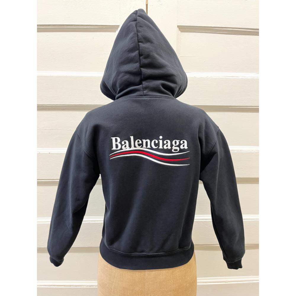 Balenciaga Political Campaign zip up hoodie