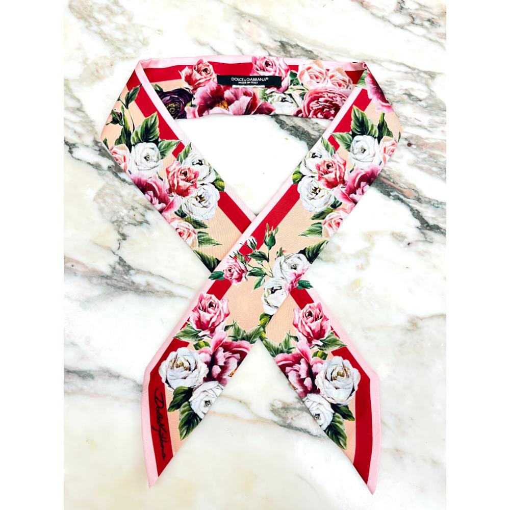 Dolce & Gabbana floral scarf