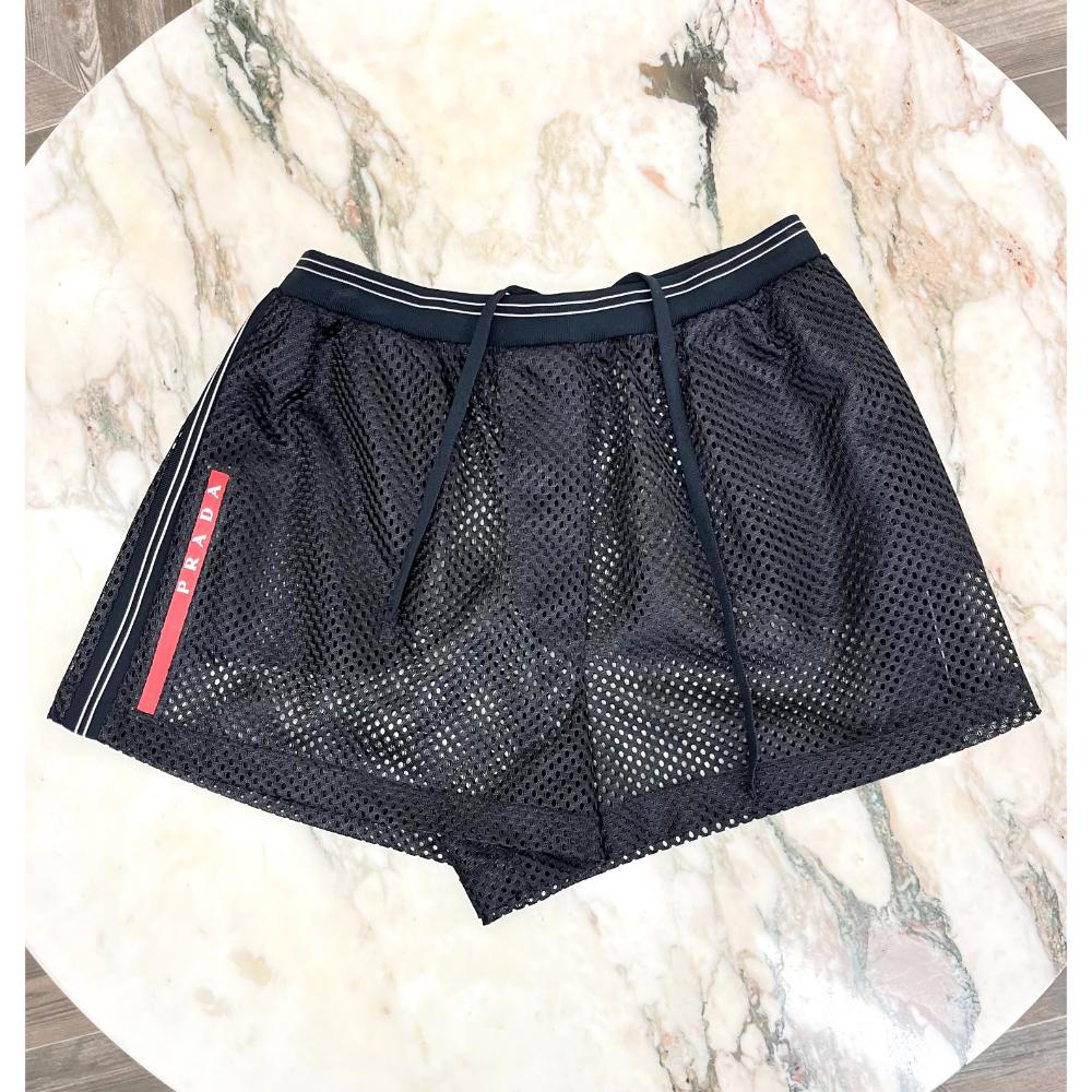 Prada mesh shorts