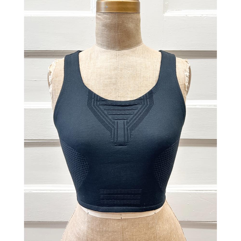Prada black sports tank top