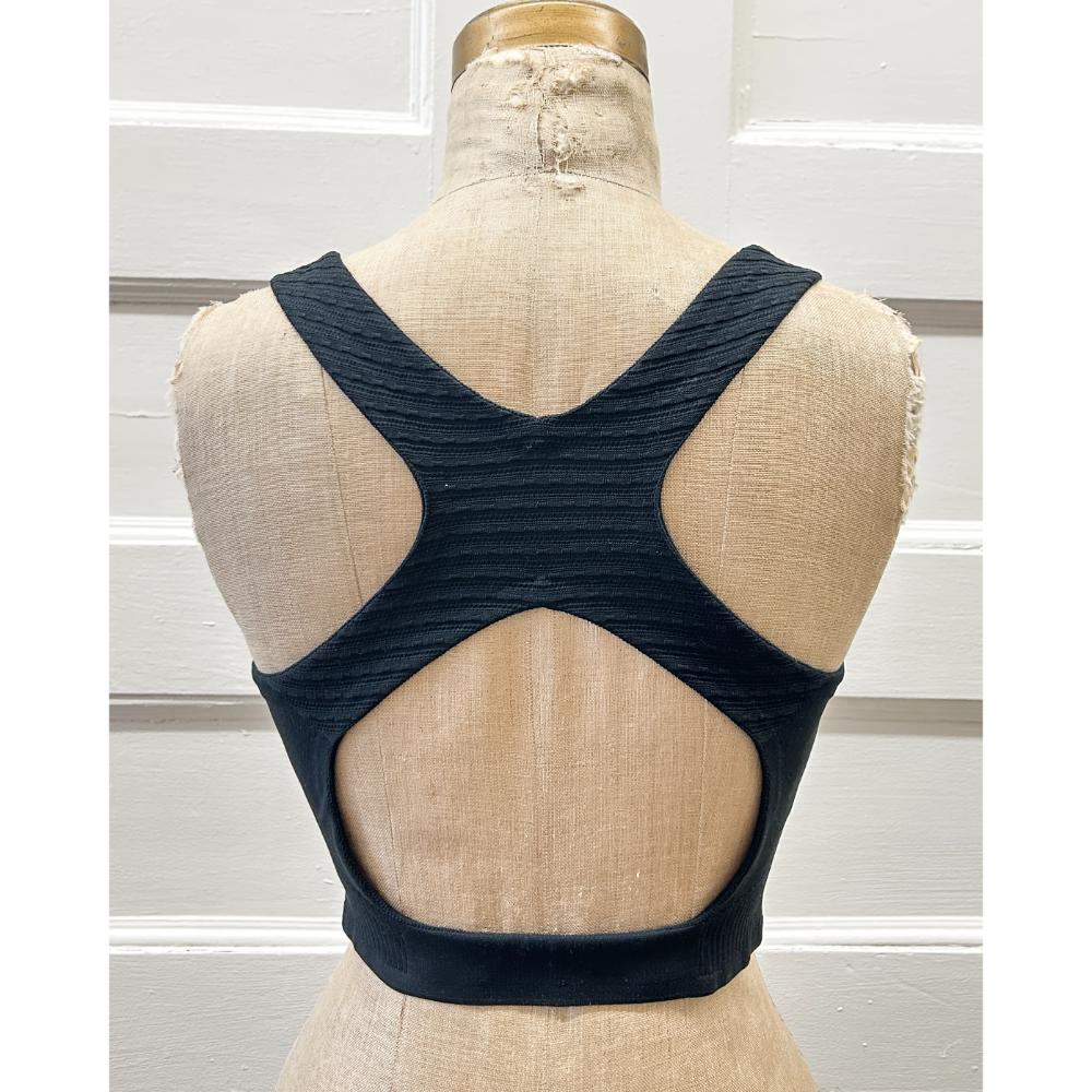 Prada black sports tank top
