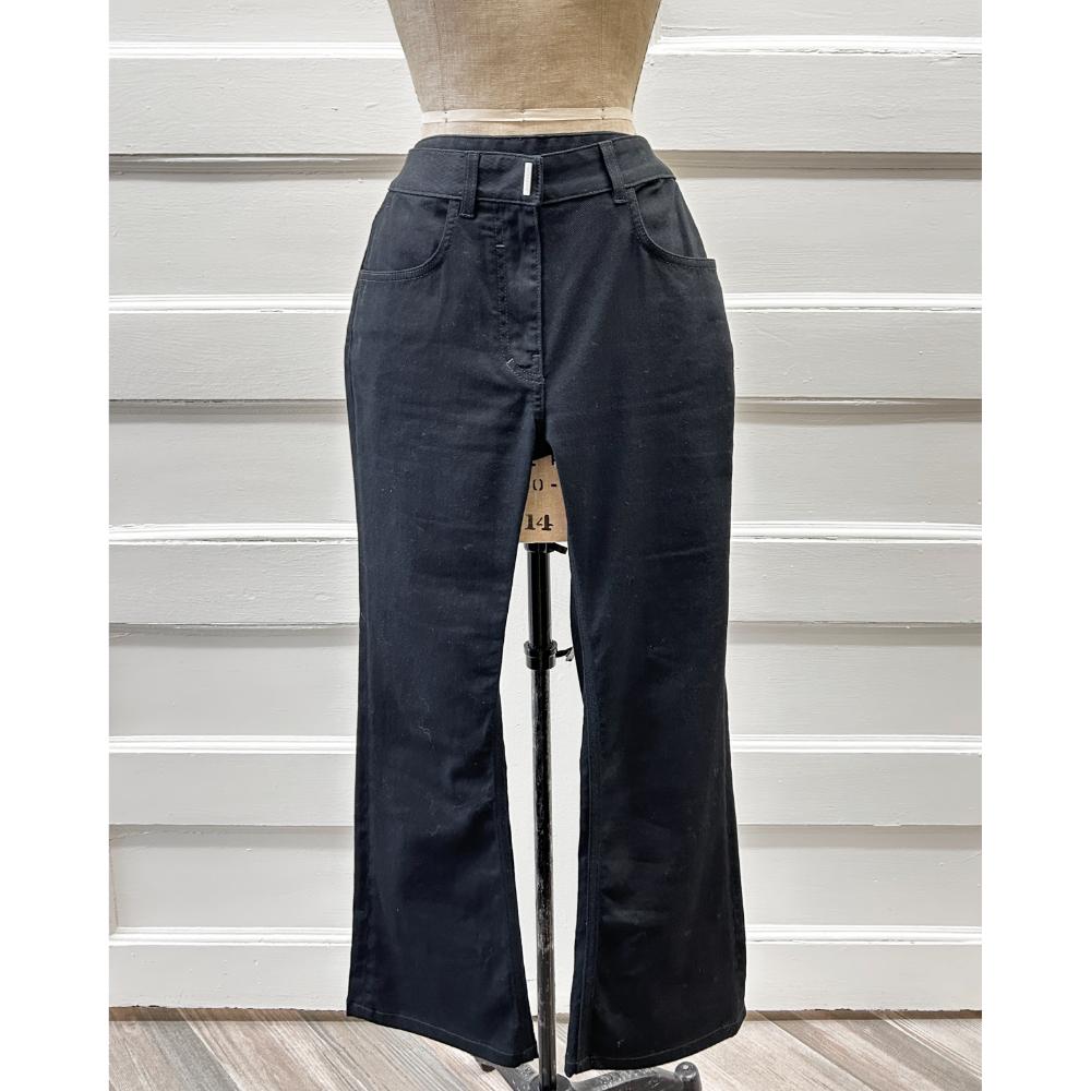Givenchy black bootcut jeans
