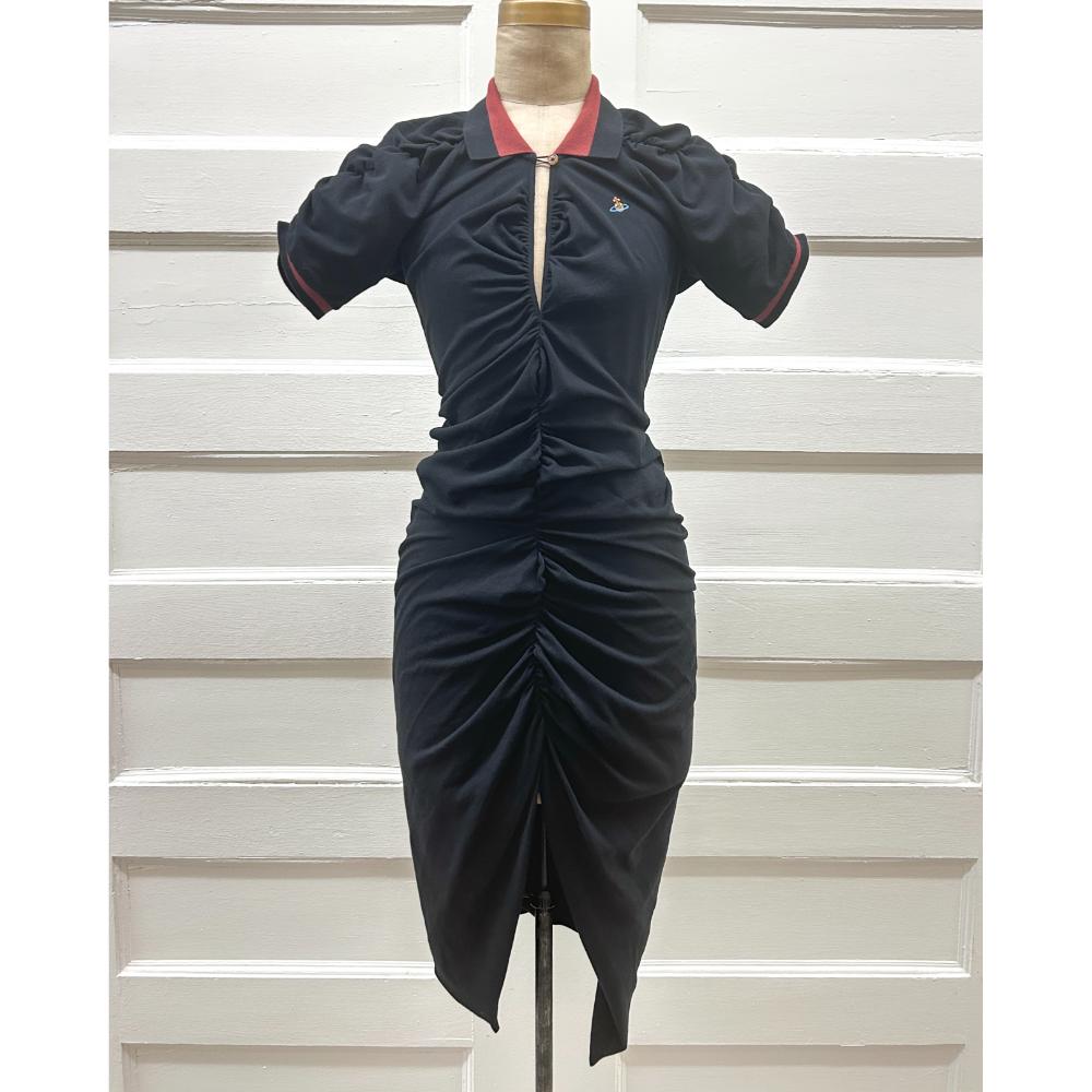 Vivienne Westwood black cotton Pulling dress