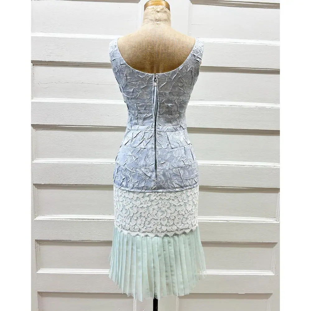 Louis Vuitton brocade, lace & tulle dress
