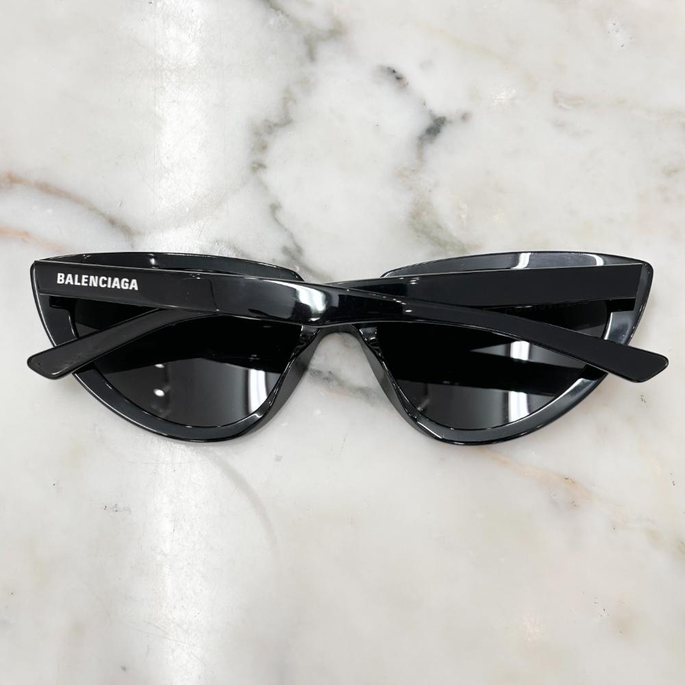 Balenciaga black BB0182S Tip Cat sunglasses