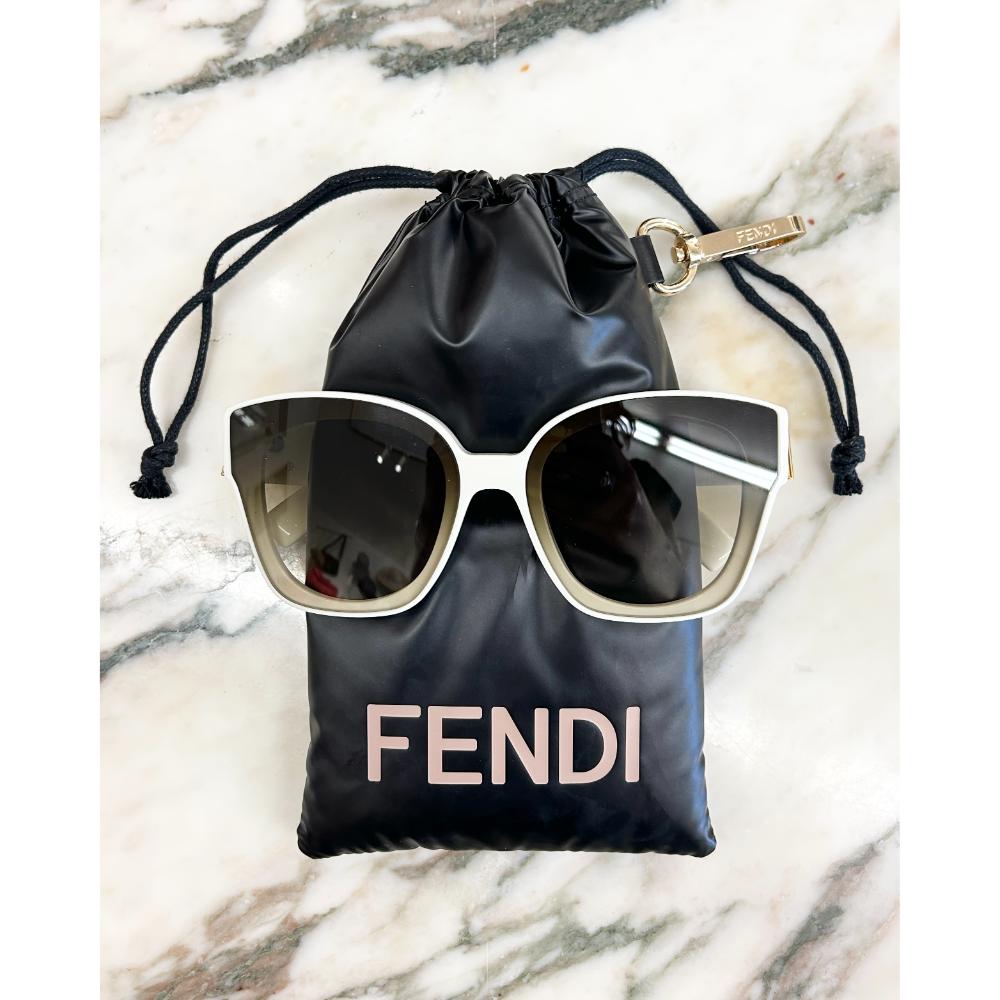 Fendi First FE400981 cream sunglasses