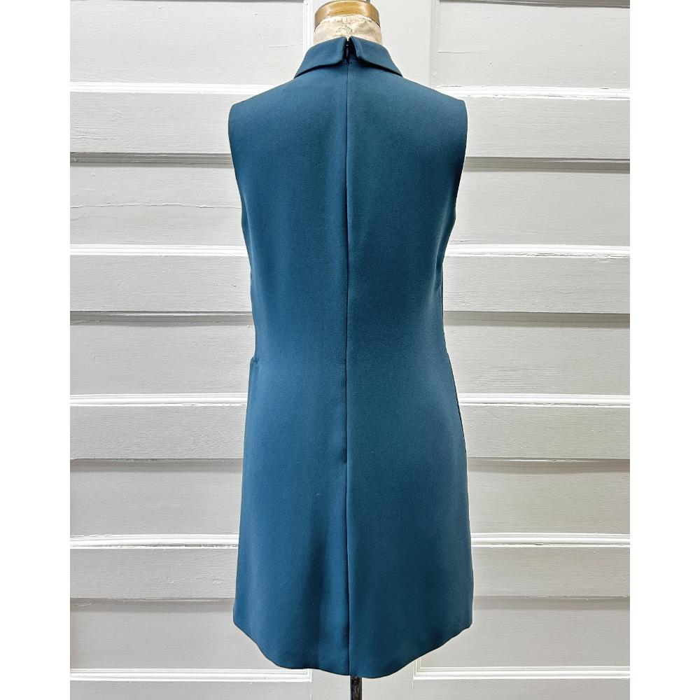 Dior sleeveless A-line dress w/ crystal bee