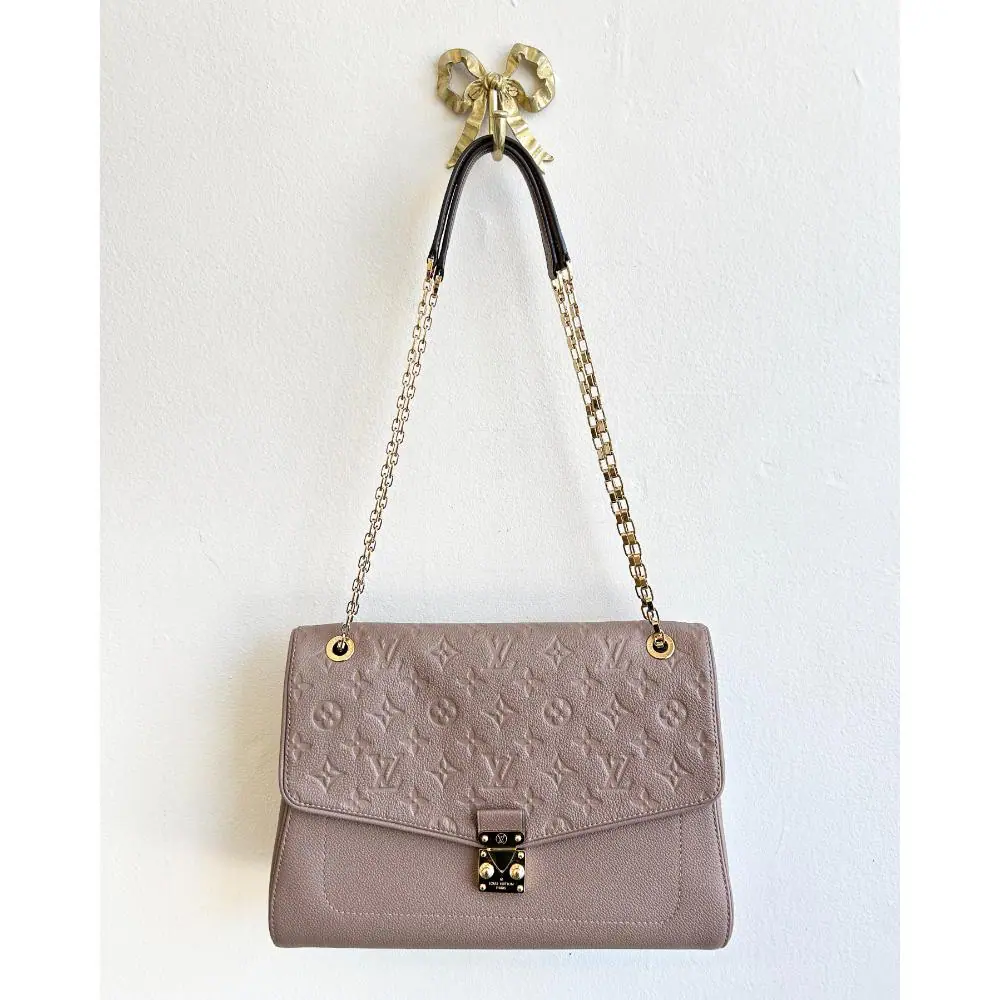 Louis Vuitton 2015 St. Germain MM bag in Dune Empreinte leather