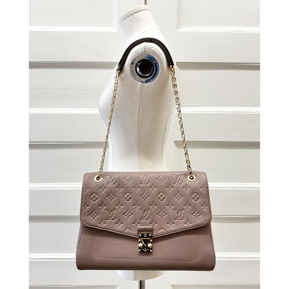 Louis Vuitton 2015 St. Germain MM bag in Dune Empreinte leather