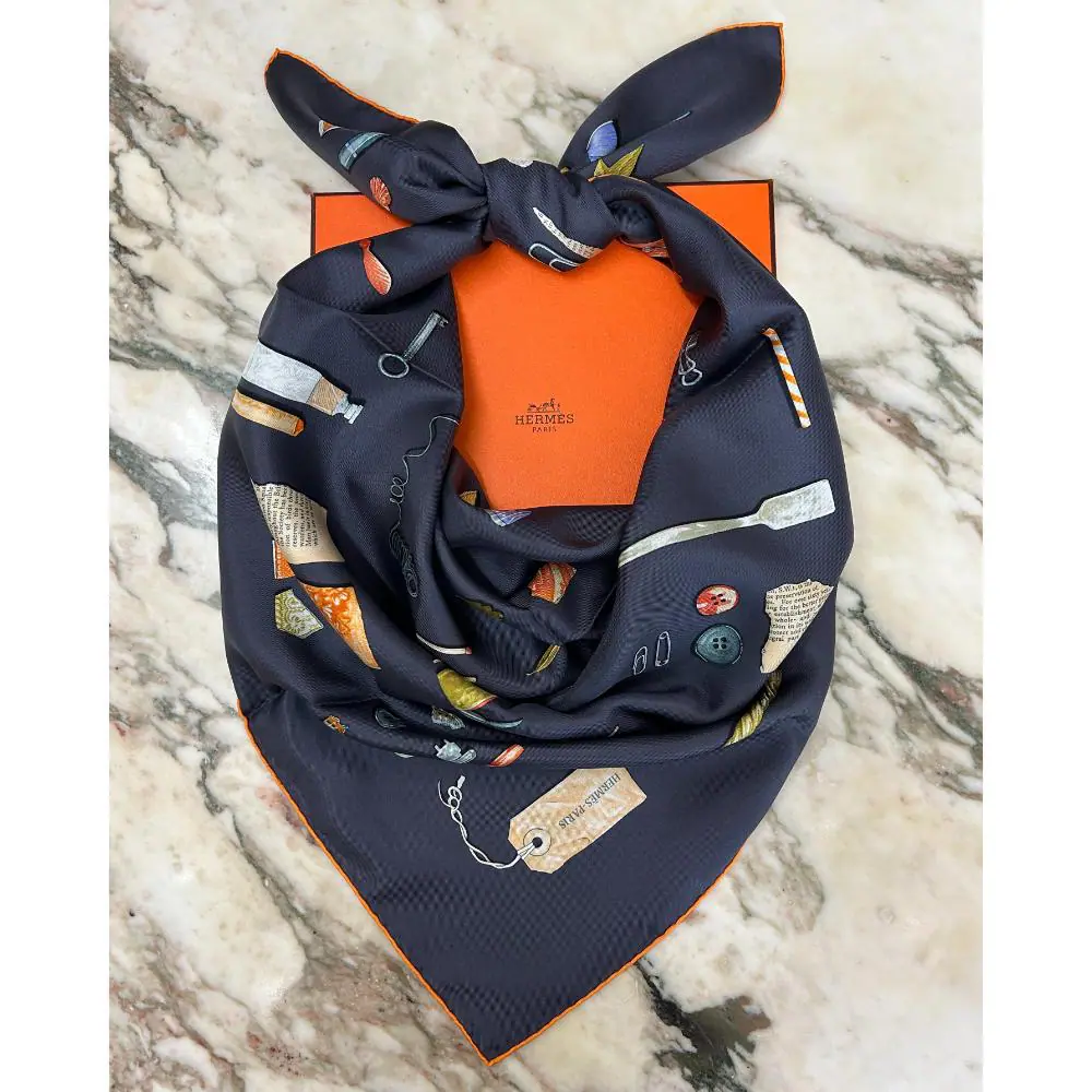Hermès In the Pocket silk scarf
