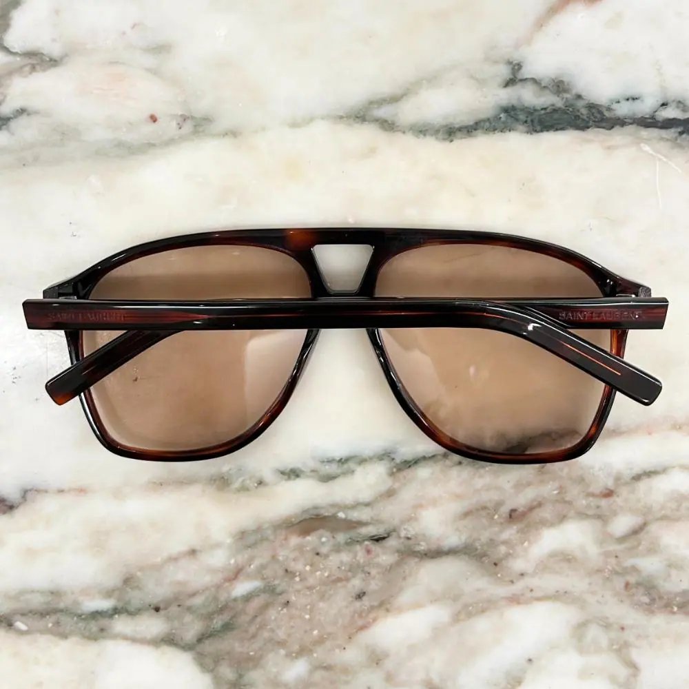 Saint Laurent SL596 Dune Aviator sunglasses