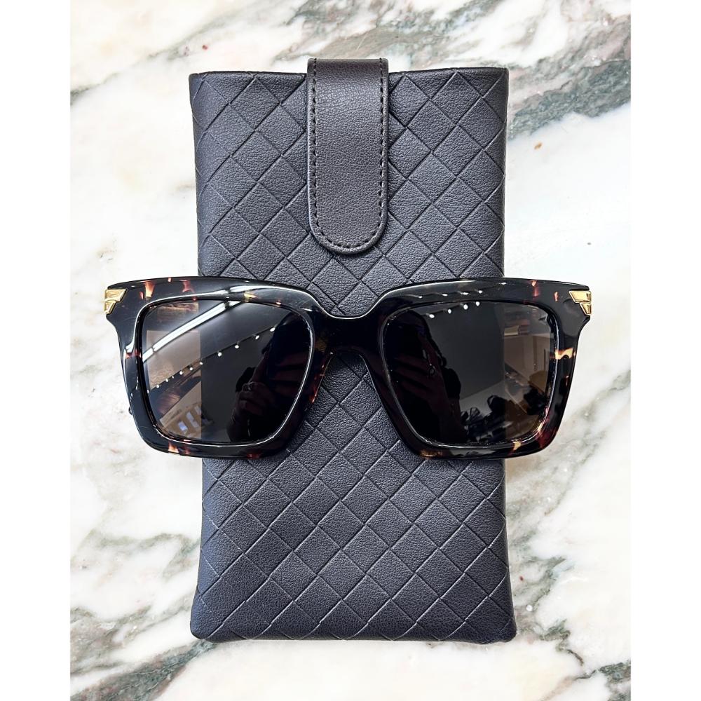 Bottega Veneta BV1005S tortoise shell sunglasses