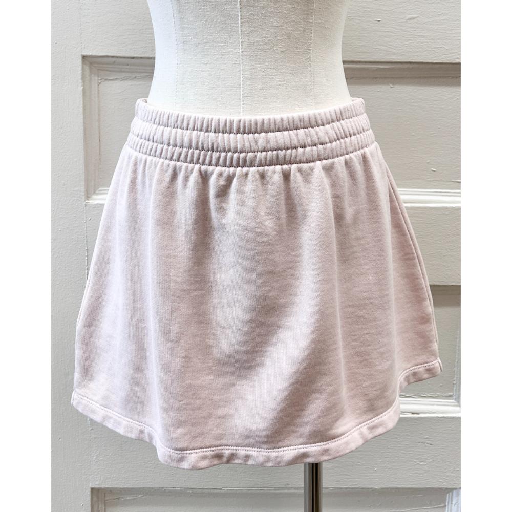Prada baby pink terrycloth mini skirt ~ Size S