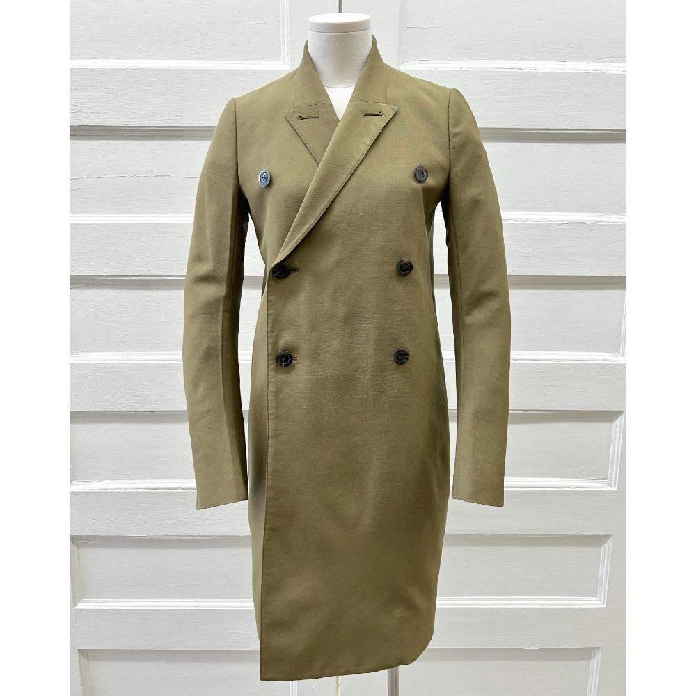 Rick Owens olive green blazer coat ~ Size 2