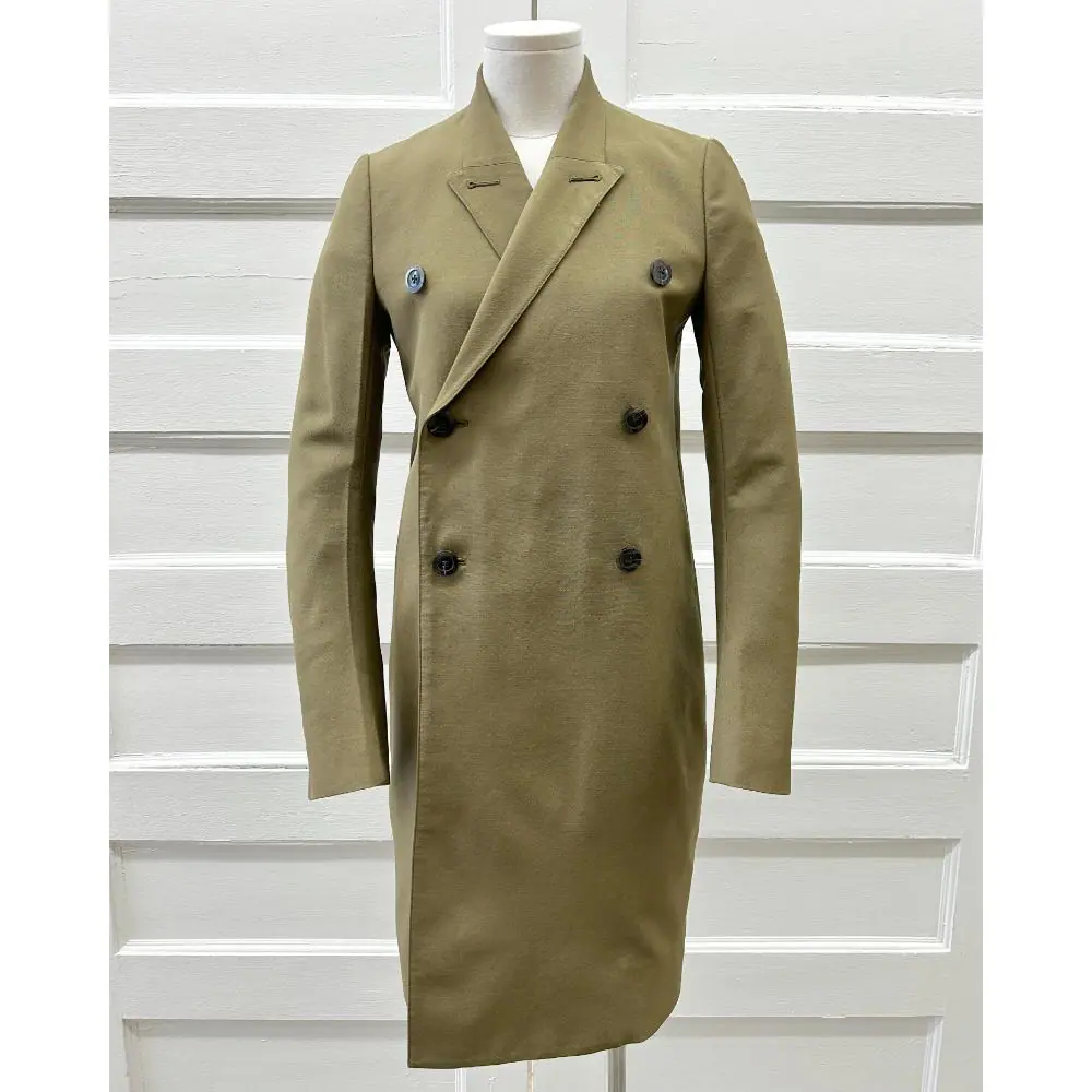 Rick Owens olive green blazer coat ~ Size 2
