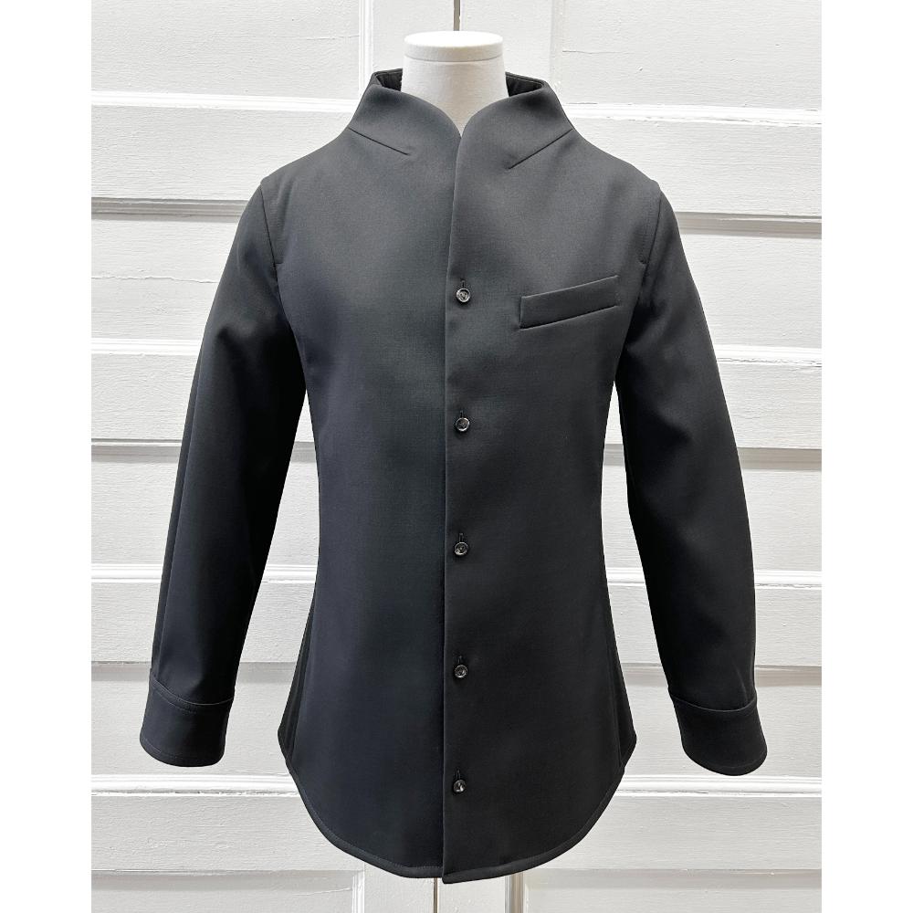 Bottega Veneta black wool shirt jacket ~ Size 2/4
