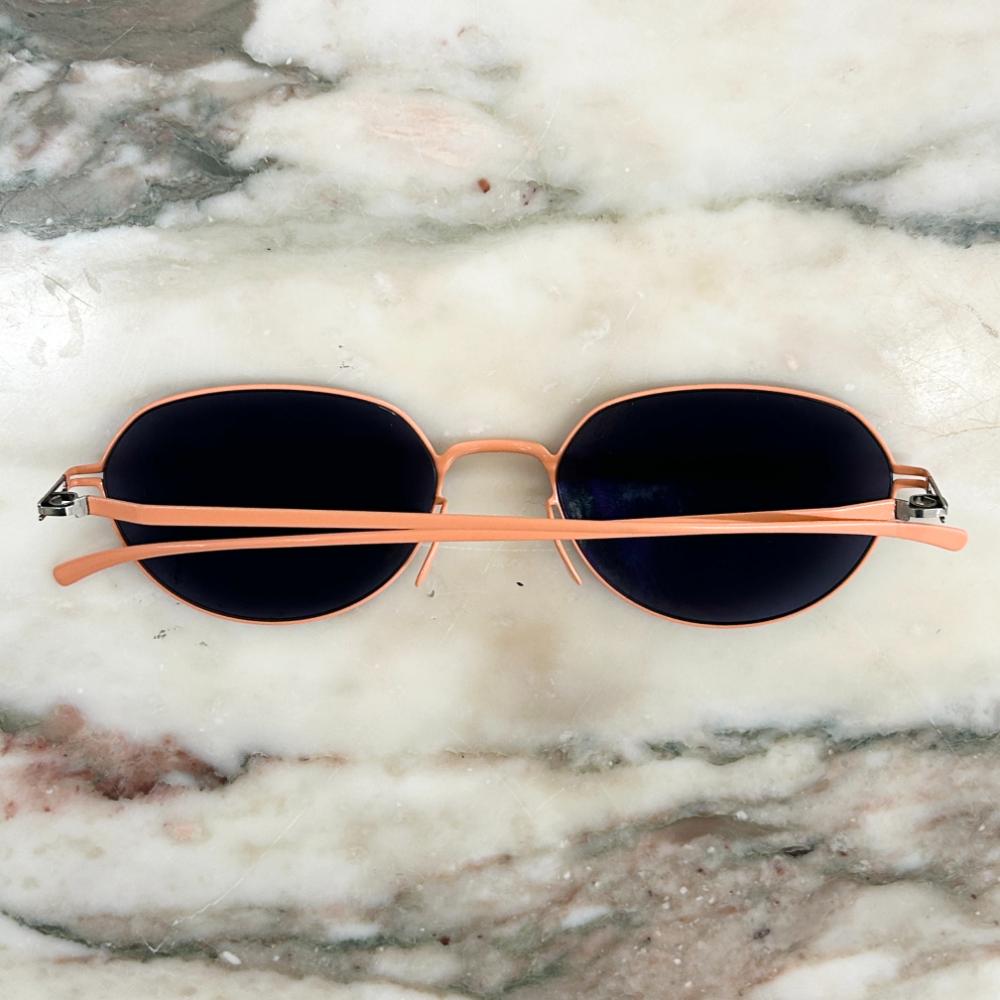 MYKITA + Maison Margiela MMESSE024 apricot sunglasses