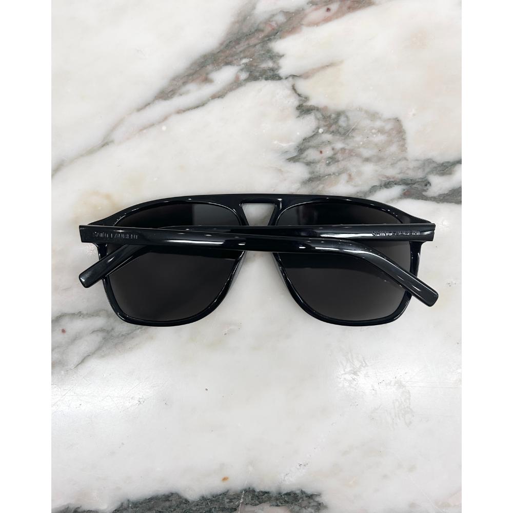 Saint Laurent SL596 Dune Aviator sunglasses in black
