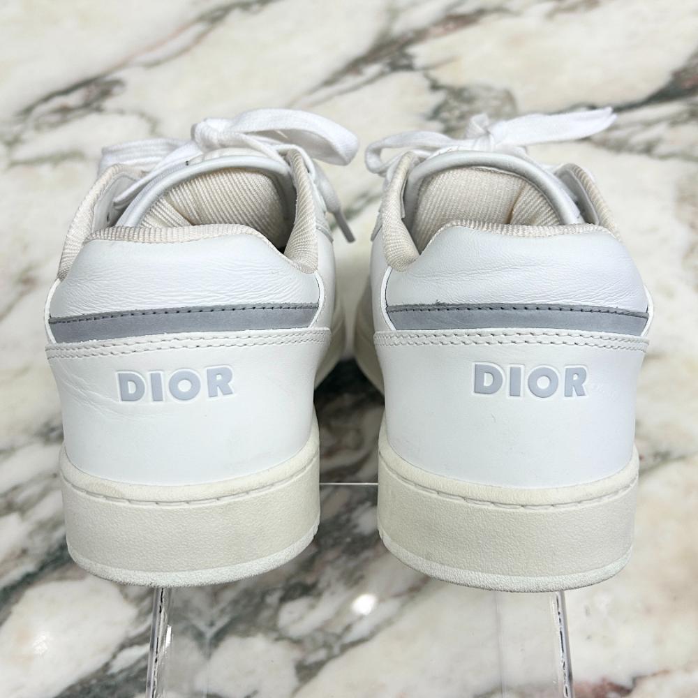 Dior B27 Uptown Low-Top sneakers in white ~ Size 7.5