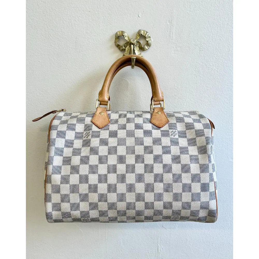 Louis Vuitton Speedy 30 Damier Azur bag